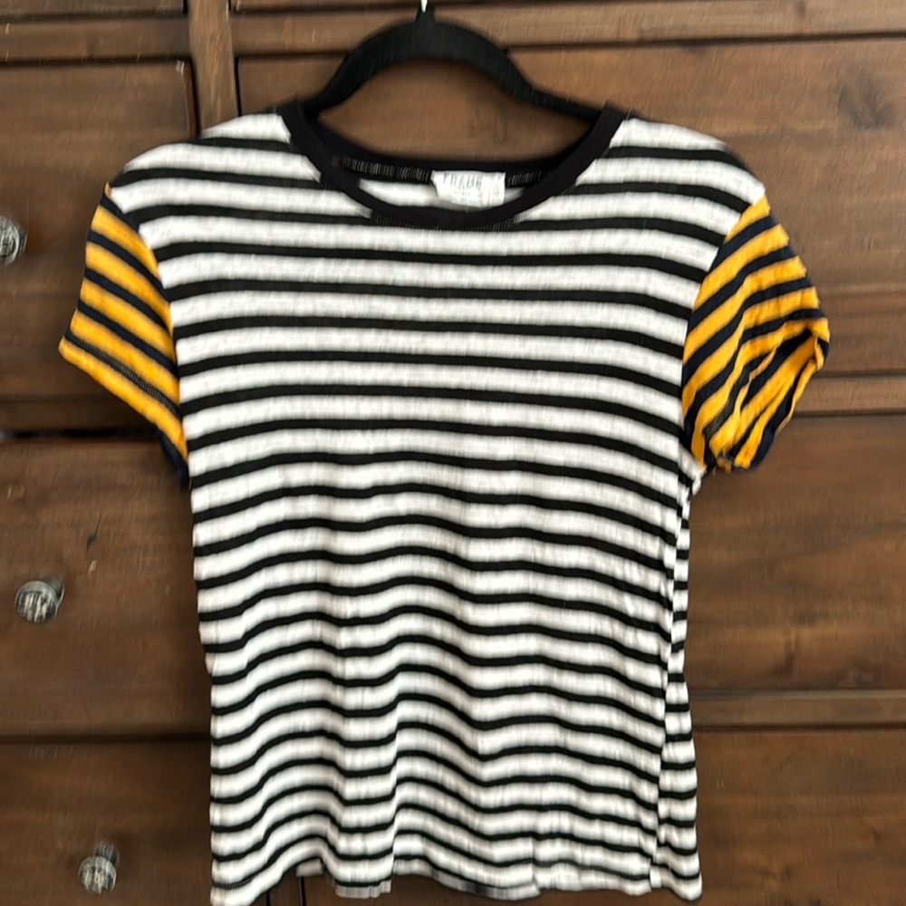 Frame linen t shirt